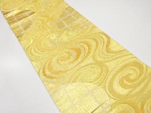 川島織物製　流水模様織り出し　袋帯